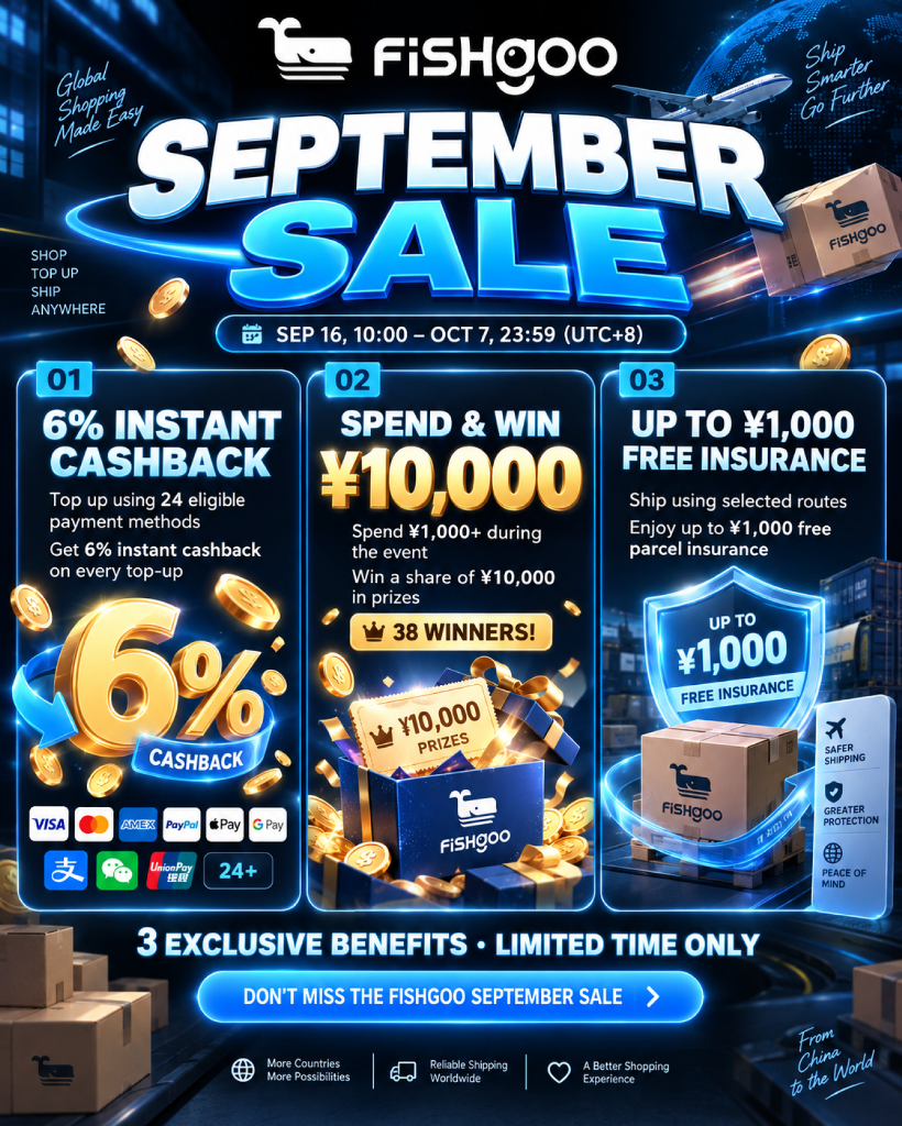 🎉 FISHGOO SEPTEMBER SALE IS LIVE! 🎉