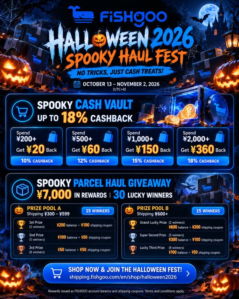 🎃 FISHGOO HALLOWEEN 2026 | SPOOKY HAUL FEST 👻